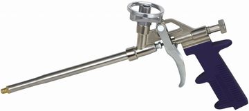 Nikcorp Pištolj za montažnu pjenu KD2130 profesionalni trajni aplikator, visokokvalitetni aluminij, ergonomski dizajn, precizno doziranje, otporan na intenzivnu uporabu, za renovacijske i montažne radove