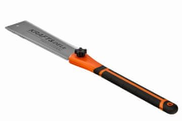 Nikcorp Ručna dvostrana stolarska testera KD10054, kaljeni čelik, 250 mm, precizno sečenje drveta iverice MDF ploča šperploča, trapezni i trouglasti zupci, ergonomska drška, lagana 0.32 kg
