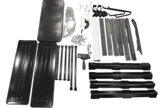 Nikcorp Stolni cirkular 2900W, 4800 o/min, radni stol 63x54 cm, list pile 250 mm, rez 85 mm pod 90°, 53 mm pod 45°, podešavanje kuta 0-45°, za drvo, ivericu, šperploču, plastiku, s odvodom prašine, sklopivim