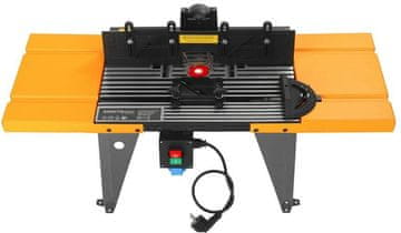 Nikcorp Stol za glodalicu KD5940, univerzalna baza za glodanje i rezanje, stabilna konstrukcija od metala visoke čvrstoće, precizno podešavanje dubine i širine, za stolarske i modelarske radove, 45x35 cm