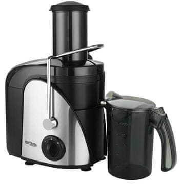 Nikcorp Višenamjenski sokovnik i mikser 1500W KD4137, set 2 kom, nehrđajući čelik i ABS plastika, 1000ml posuda, 2 brzine, srebrni, za smoothie, kavu, začine, intuitivno čišćenje