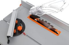 Nikcorp Električna kružna pila 1500W, 2950 o/min, radna ploča 505x373 mm, promjer lista pile 200 mm, maksimalna visina rezanja 45 mm, za drvo i plastiku, sakupljanje piljevine, precizno rezanje, uključen