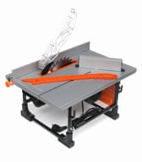 Nikcorp Električna kružna pila 1500W, 2950 o/min, radna ploča 505x373 mm, promjer lista pile 200 mm, maksimalna visina rezanja 45 mm, za drvo i plastiku, sakupljanje piljevine, precizno rezanje, uključen