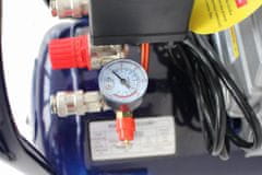 Nikcorp Uljni klipni kompresor 50L, 2.8 kW, 205 l/min, 8 bar, 230V, radionički, garažni, snažni, mobilni, s kotačima i ručkom, 2 manometra, presostat, ventil za kondenzat, čvrsta konstrukcija, za pneumatske