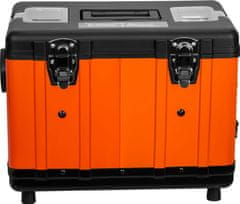 Nikcorp Priključna peć na ulje 9kW KD11784, svestrano grijanje 12V/24V/230V, zatvorena komora za izgaranje, LCD panel, sigurna, učinkovita, prijenosna s ručkom, set za montažu, za radionice, garaže, skladišta