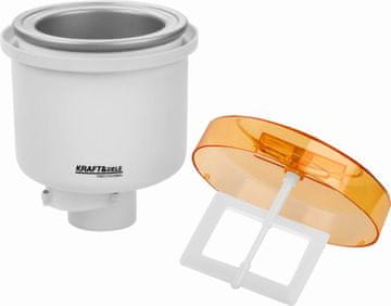 Nikcorp Dodatak za sladoled Camry KD4221, 1L, termos posuda s dvostrukim stijenkama, za aparat za kruh KD4220, BPA free plastika, dimenzije 171x171x207.5mm, savršena konzistencija, jednostavno održavanje