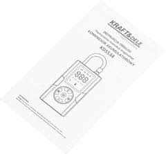 Nikcorp Akumulatorski Kompresor KD5534, Prijenosna Bežična Pumpa 150 PSI, 5000mAh Powerbank, USB-C, LED Svjetiljka, Automatsko Pumpanje za Auto, Moto, Bicikl, Lopte
