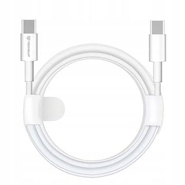USB-C na USB-C kabel (60 W, 480 Mbps, 1 m), Techsuit, brzo punjenje