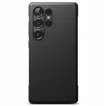 RINGKE maskica za Galaxy S25 Ultra Onyx, čvrsta, crna, lagana, stražnja strana, poklopac