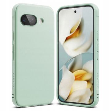 RINGKE maskica za Google Pixel 9a, Onyx, čvrsta, mint boja, lagana, stražnja strana, poklopac