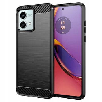 Futrola za Motorola Moto G84, jaka silikonska poleđina, karbonski silikon