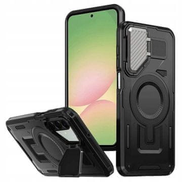 Futrola za Galaxy A35 5G, za MagSafe, jaka stražnja strana, postolje, poklopac objektiva