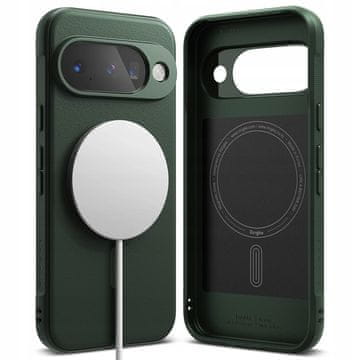 RINGKE maskica za Google Pixel 10, Onyx MagSafe, tamnozelena stražnja strana