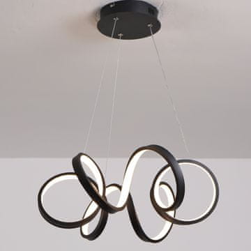 DE STROPNA SVJETILJKA VISEĆA LED LUSTERA 51W 50cm 4000K