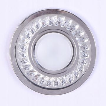 DE Staklena halogena stropna svjetiljka + GU10 LED TRAKA