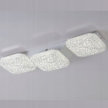 DE STROPNA SVJETILJKA, glamurozna, viseća, LED LUSTERA + DALJINSKI UPRAVLJAČ
