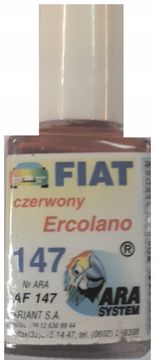 FIAT 147 ROSSO ERCOLANO LAKA ZA AUTOMOBILE POPRAVAK OGREBOTA 10 ML ARASYSTEM