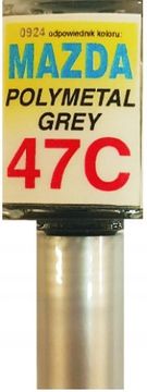 MAZDA 47C POLYMETAL SIVA AUTOBOJA ZA OGREBOTINE 10 ML ARASYSTEM