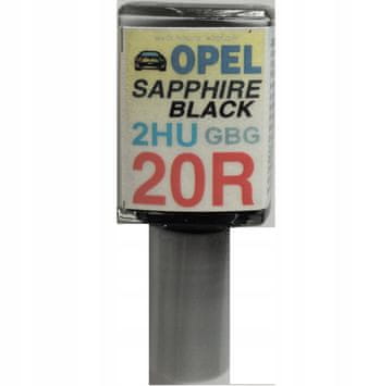 OPEL Z20R 20R SAFIRNO CRNI AUTOLAK POPRAVAK OGREBOTINA 10 ML ARA