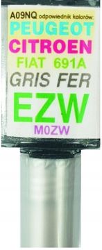 FIAT 691A EZW GRIGIO FERRO AUTOLAKA ZA OGREBOTINE 10 ML ARA