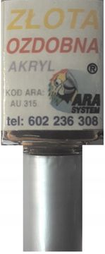 ZLATNI DEKORATIVNI AKRILNI LAK 10 ML ARASYSTEM