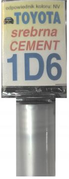 TOYOTA 1D6 SREBRNA CEMENTNA AUTOBOJA ZA BOJU OD GREBOTINA 10 ML ARASYSTEM