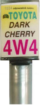TOYOTA 4W4 POPRAVAK OGREBOTINA NA AUTOBOJI DARK CHERRY 10 ML ARASYSTEM