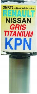 RENAULT NISSAN KPN GRIS TITANIUM AUTOLAK ZA POPRAVAK OGREBOTINA 10 ML