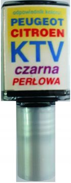 CITROEN PEUGEOT KTV CRNI BISERNI LAK ZA POPRAVAK OGREBOTINA 10 ML