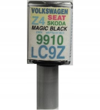 VW SEAT LC9Z Z4Z4 MAGIC CRNI AUTOMOBILSKI LAK ZA POPRAVAK OGREBOTINA 10 ML ARA