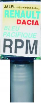 RENAULT DACIA RPM BLEU PACIFIQUE BOJA OGREBANJE KONTAKT ARASUSTAV