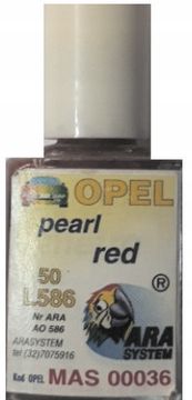 OPEL L586 50 BISERNO CRVENA AUTOLAKA ZA OGREBOTINE 10 ML ARASYSTEM
