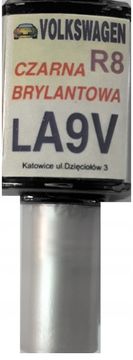 VW LA9V R8 BRILLANTSCHWARTZ BOJA OGREBANJE LAKIRANJE