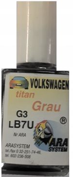 VW LB7U G3 UKLANJANJE OGREBOTINA S AUTOMOBILA U TITAN SIVOJ BOJI ARA