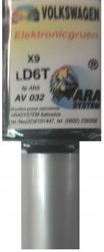 VW LD6T X9 ELEKTRONIČKI POPRAVAK OGREBOTINA U ZELENOJ BOJI
