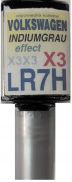 VW LR7H X3 INDIUM GRAU AUTOLAKA ZA OGREBANJE KONTAKT 10 ML ARASYSTEM