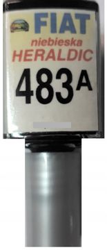 POPRAVAK OGREBOTINA NA BOJI FIAT 483A AZZURO HERALDIC