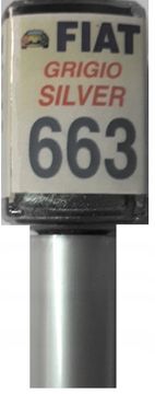 FIAT 663 GRIGIO SILVER AUTOLAKA ZA OGREBOTINE 10 ML ARASYSTEM