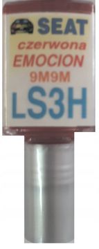 SEAT LS3H 9M RED EMOCION AUTOLAKA ZA POPRAVAK OGREBOTINA 10 ML ARASYSTEM