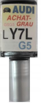 AUDI LY7L G5 ACHATGRAU AUTOBOJA ZA KONTAKT S OGREBOTINAMA 10 ML ARASYSTEM