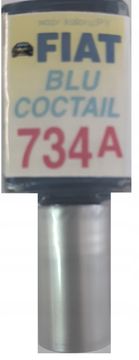 POPRAVAK OGREBOTINA NA BOJI AUTOMOBILA FIAT 734A BLU COCTAIL ARA
