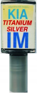 KIA TITANIUM SILVER IM POPRAVAK BOJE ZA AUTOMOBILE 10 ML ARASYSTEM