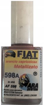 FIAT 598A ARANCIO CAPRICIOSA POPRAVKA BOJE