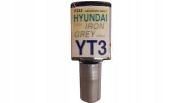 HYUNDAI YT3 ČELIČNO SIVA AUTOBOJA ZA POPRAVAK OGREBOTINA 10 ML ARASYSTEM