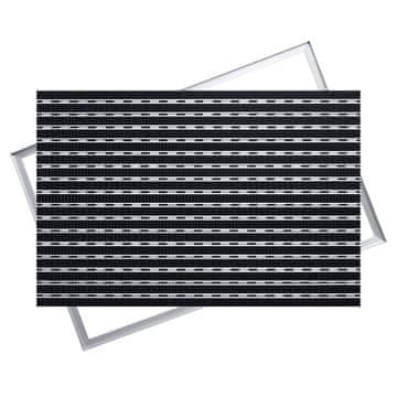 Ente ALUMINIJSKA ČETKA ZA BRISAČE: 90x60, 17 mm S OKVIROM