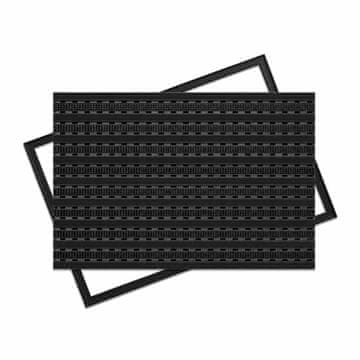 Ente CRNA VRATARA Combi Standard 17 ČETKA-GUMA OKVIR 75x50