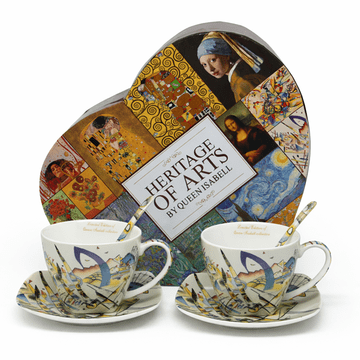 SET OD 2 ŠALICE UMJETNIČKA GALERIJA KANDINSKI 250 ml