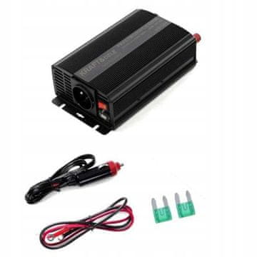 Kraft&Dele Pretvarač napona 12V na 230V 500/1000W