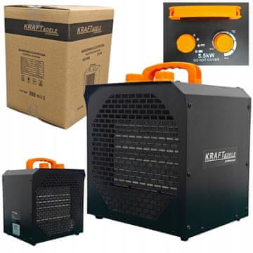 Kraft&Dele ELEKTRIČNI GRIJAČ 5500W FARELKA TERMOSTATSKI GRIJAČ 380-400V KD11992