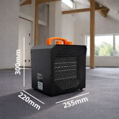 Kraft&Dele ELEKTRIČNI GRIJAČ 5500W FARELKA TERMOSTATSKI GRIJAČ 380-400V KD11992